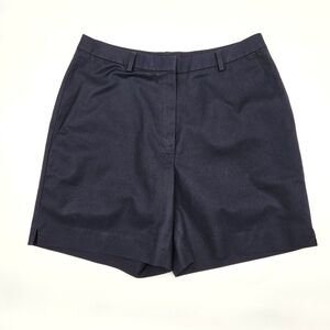 Brooks Brothers 346‎ Advantage Flat Front Shorts Navy Blue Size 8